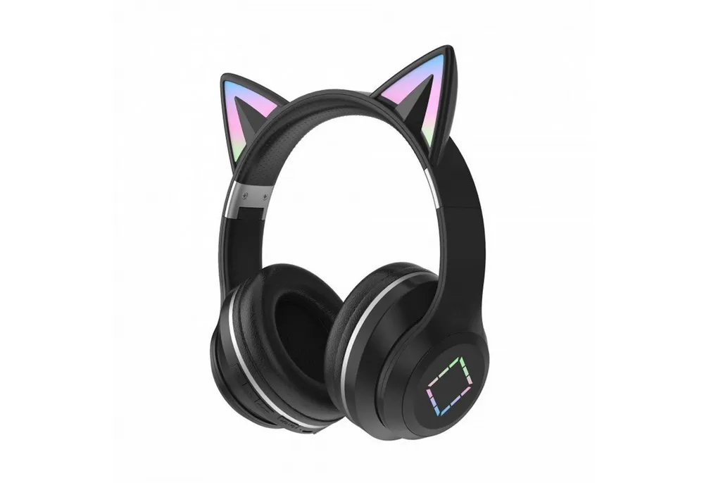 KINSI Bluetooth-Headset, wettbewerbsfähiges Gaming-Headset mit LED-Leuchten Kinder-Kopfhörer (Over-Ear, Noise-Cancelling)
