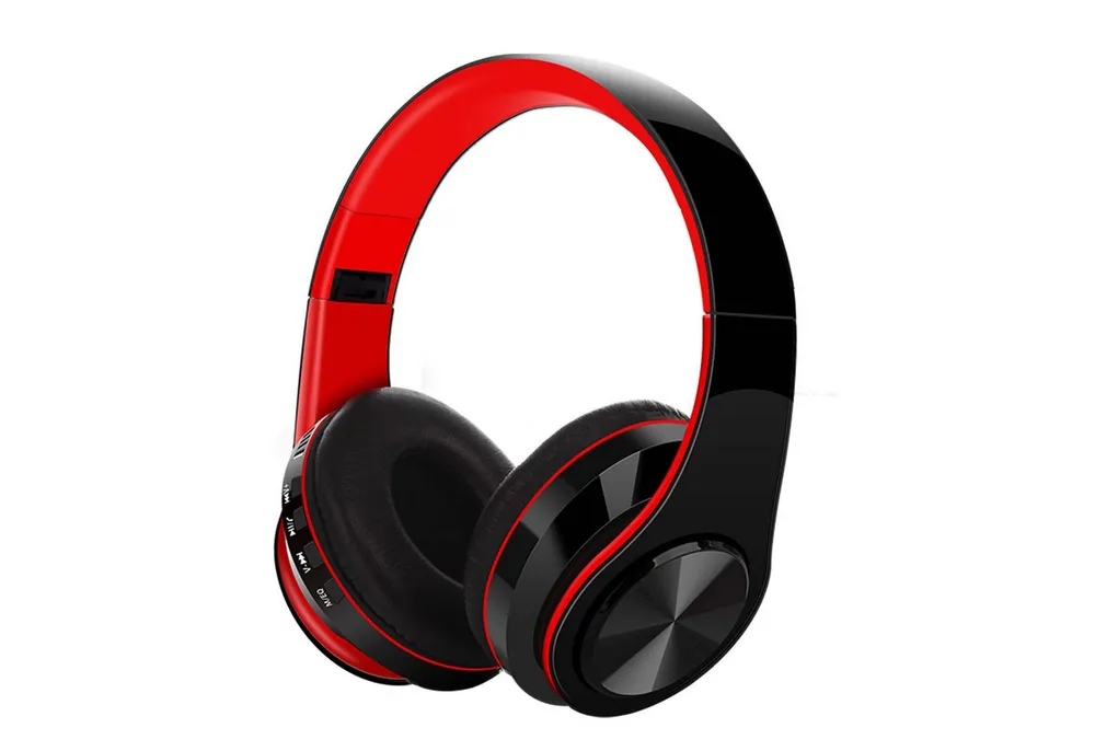 KINSI Over-Ear Bluetooth-Headset, Funk-Kopfhörer, für Gaming und Musik Bluetooth-Kopfhörer (Störungsfreie Verbindung in einem Umkreis von 30 Metern)
