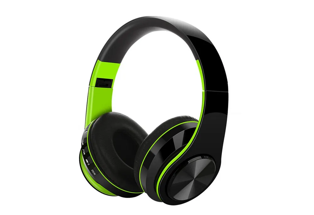 KINSI Over-Ear Bluetooth-Headset, Funk-Kopfhörer, für Gaming und Musik Bluetooth-Kopfhörer (Störungsfreie Verbindung in einem Umkreis von 30 Metern)