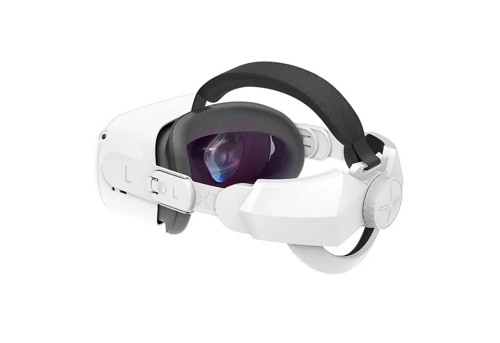 KINSI Verstellbarer Elite Strap für Oculus Quest 2 - VR-Brille Zubehör Virtual-Reality-Helm (Komfortables & langlebiges Kopfband)
