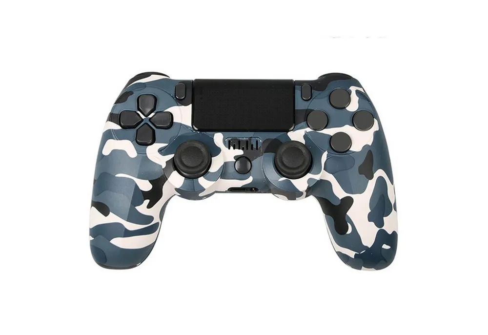 KINSI Wireless Gamepad, Controller, Bluetooth, für PS4 PlayStation 4-Controller (Doppelte Vibration, wiederaufladbare Batterie)