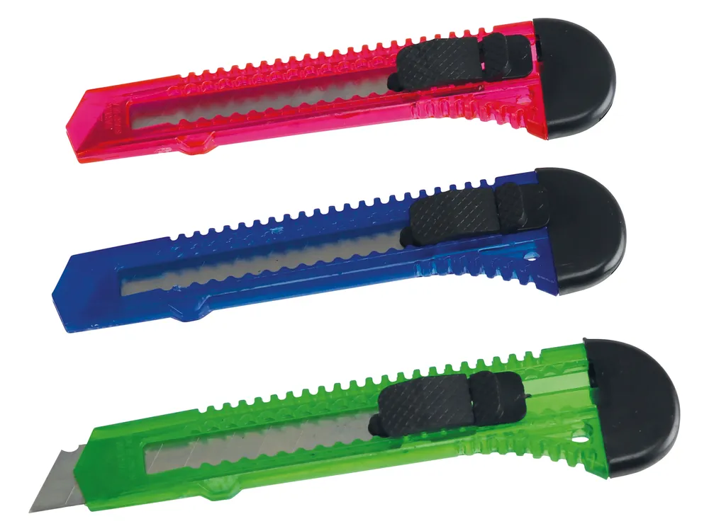KINZO Cuttermesser-Set, 18 mm 3 Stück