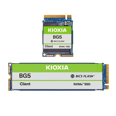 KIOXIA BG5 Client SSD 256GB | kbg50zns256g | M.2 2230 / M-Key / PCIe 4.0 x4