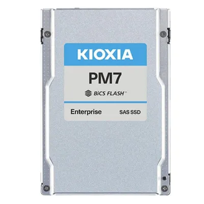 Festplatte Kioxia PM7-R 1,92 TB SSD 2,5" SAS 22,5 Gbit/s mit Hardwareverschlüsselung