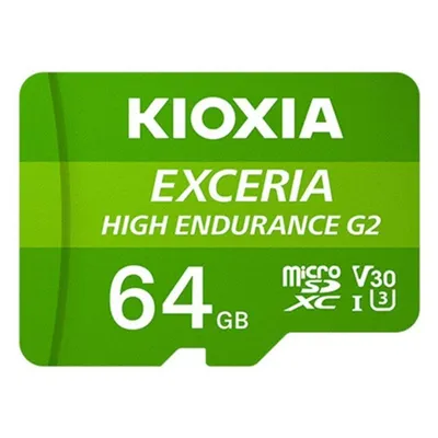 MicroSD Speicherkarte Kioxia Exceria High Endurance 64GB UHS-I U3 V30 Grün