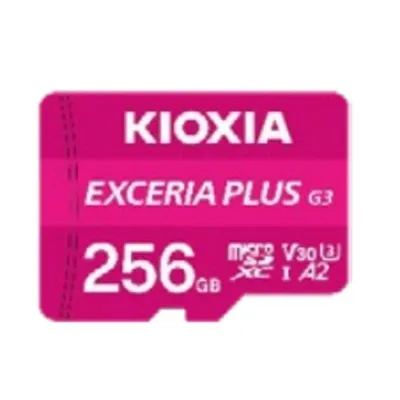 Speicherkarte Kioxia EXCERIA PLUS G3 256GB Pink 210MB/s UHS-I A2 V30