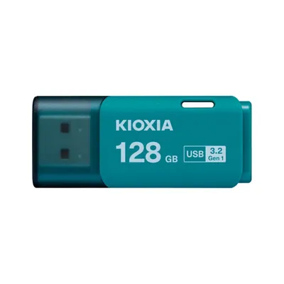 USB-Stick Kioxia LU301L128GG4 128GB USB Typ A 3.2 Gen 1 Blau USB-Stick Kioxia LU301L128GG4 128GB USB Typ A 3.2 Gen 1 Blau