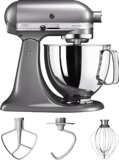 KitchenAid Artisan Küchenmaschine 5KSM125 Kontur Silber
