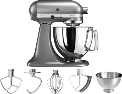 KitchenAid Artisan Küchenmaschine 5KSM175PS Medaillon-Silber