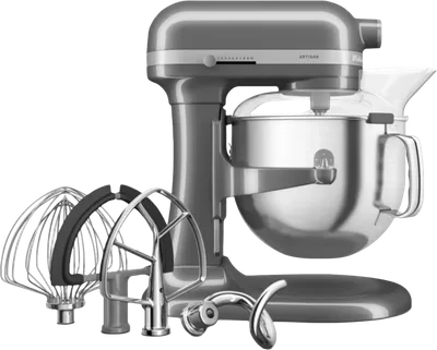 KitchenAid Artisan Bowl-Lift 5KSM70SHXEMS Medaillon-Silber