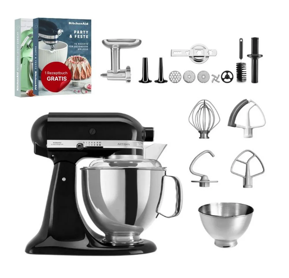 KitchenAid Küchenmaschine KitchenAid 4,8 L 5KSM175 Artisan Küchenmaschine Meatlover