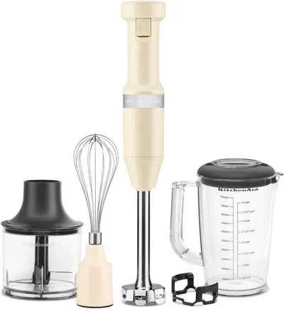 KitchenAid Stabmixer 5KHBV83EAC ALMOND CREAM, 180 W