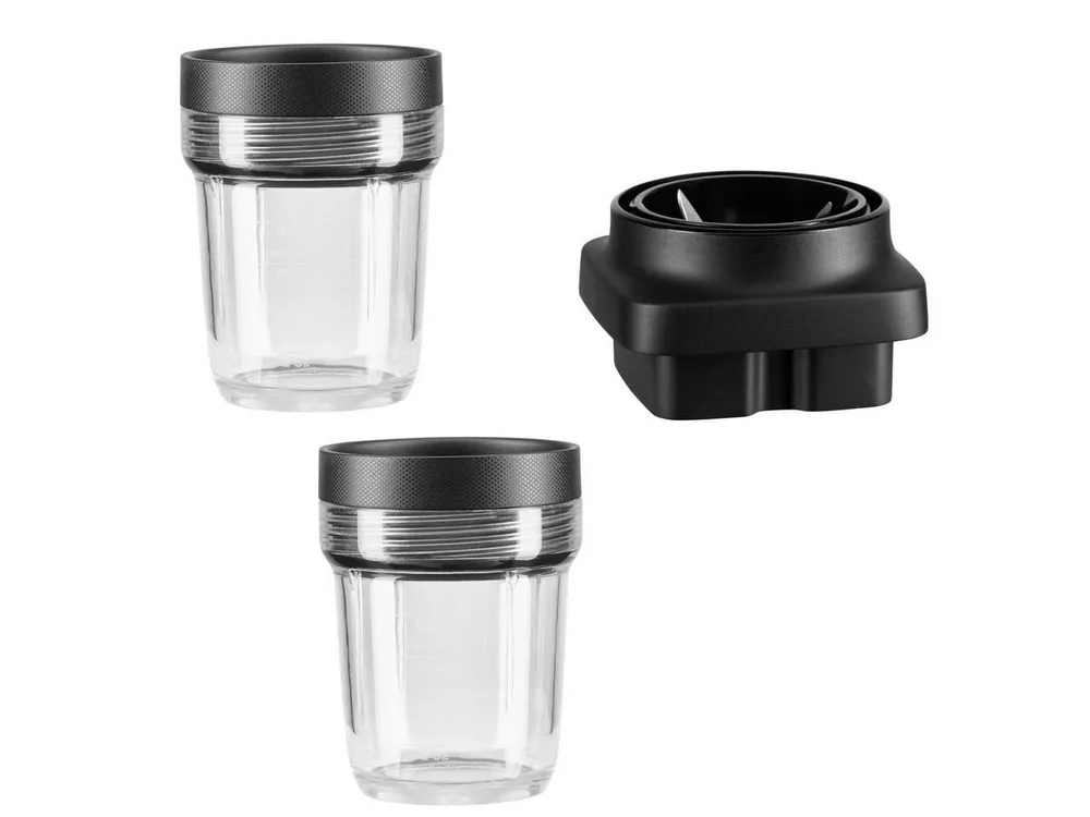KitchenAid Standmixer KitchenAid Mixbehälter-Set 200 ml 5KSB2040BBB für K400 & K150