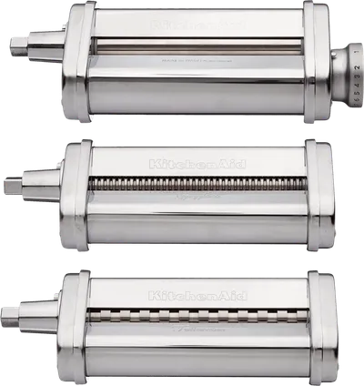 KitchenAid 5KSMPRA Set aus Nudelwalze und -schneidern (3-teilig)