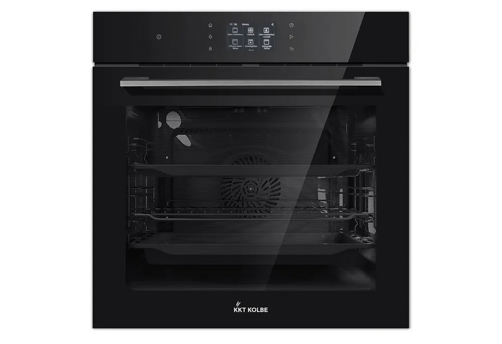 KKT KOLBE Backofen Backofen Elektroherd EB8017TFT TFT-Display, mit 1-fach-Teleskopauszug, Katalytische Platten, 60cm / Einbaubackofen / Heißluft / Soft Close / Katalyse-Reinigung