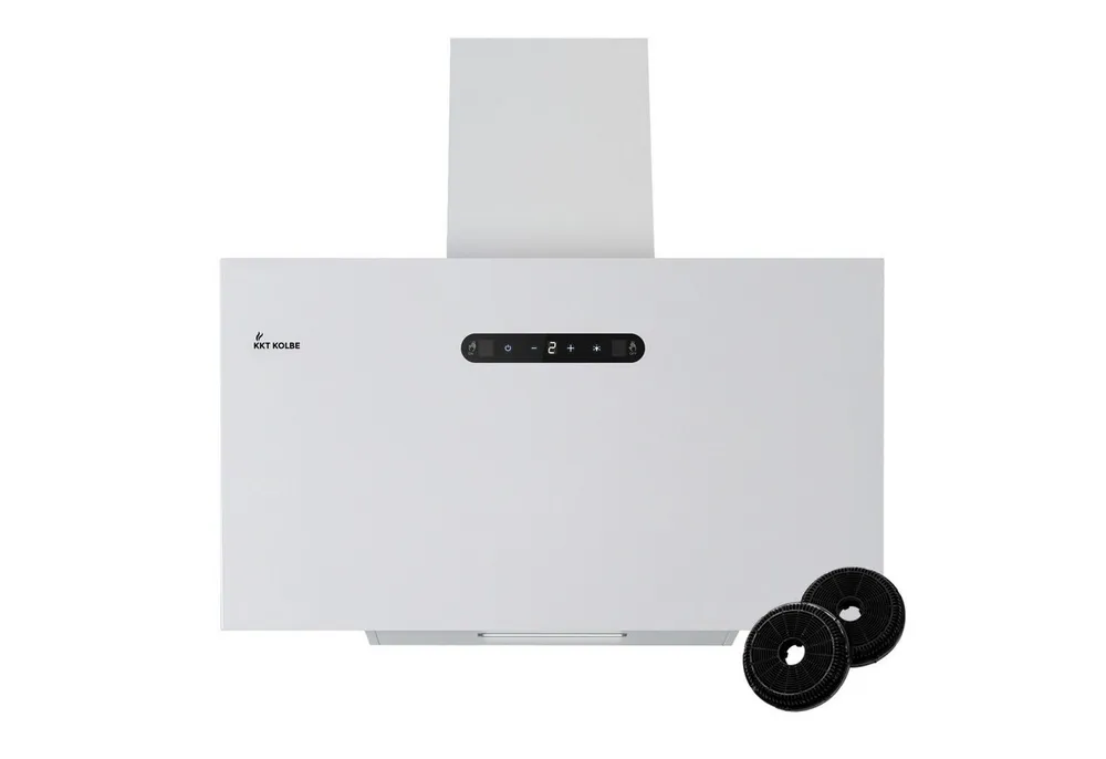 KKT KOLBE Wandhaube Dunstabzugshaube 60cm BASE6002W Dunstabzugshaube 60cm BASE6002W, Abzugshaube / Abluft / 60cm / Umluft / Weiß / Gestensteuerung / LED