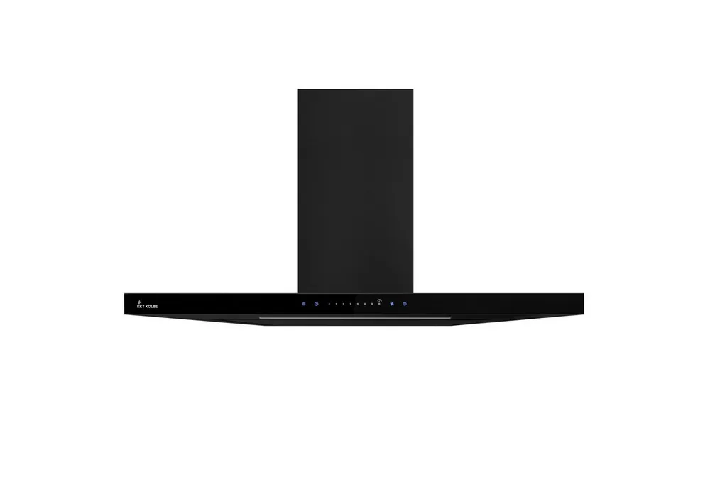 KKT KOLBE Wandhaube Wandhaube Dunstabzugshaube 90cm FLAT9006S Wandhaube Dunstabzugshaube 90cm FLAT9006S, Abzugshaube / Edelstahl / Schwarz / Glas / WIFI / 9 Stufen / LED