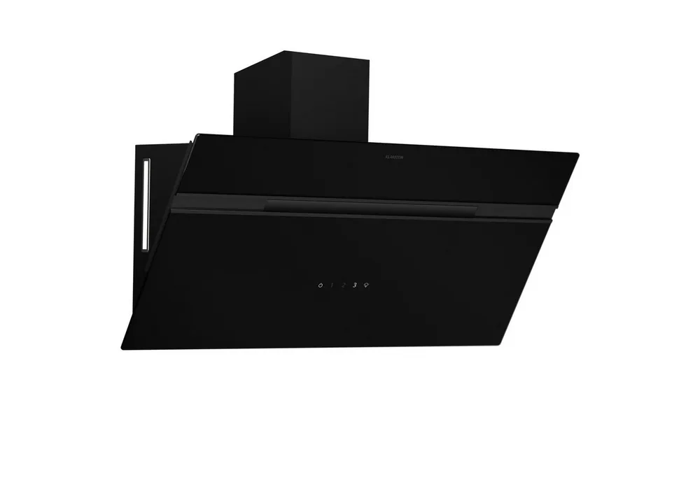 Klarstein Deckenhaube Alina 90 Serie Alina 90 Dunstabzugshaube 90 cm 615 m³/h Umluft LED 9 Farben Abzugshaube Küche Abzughaube Abluft mit Touch & 9 Farben