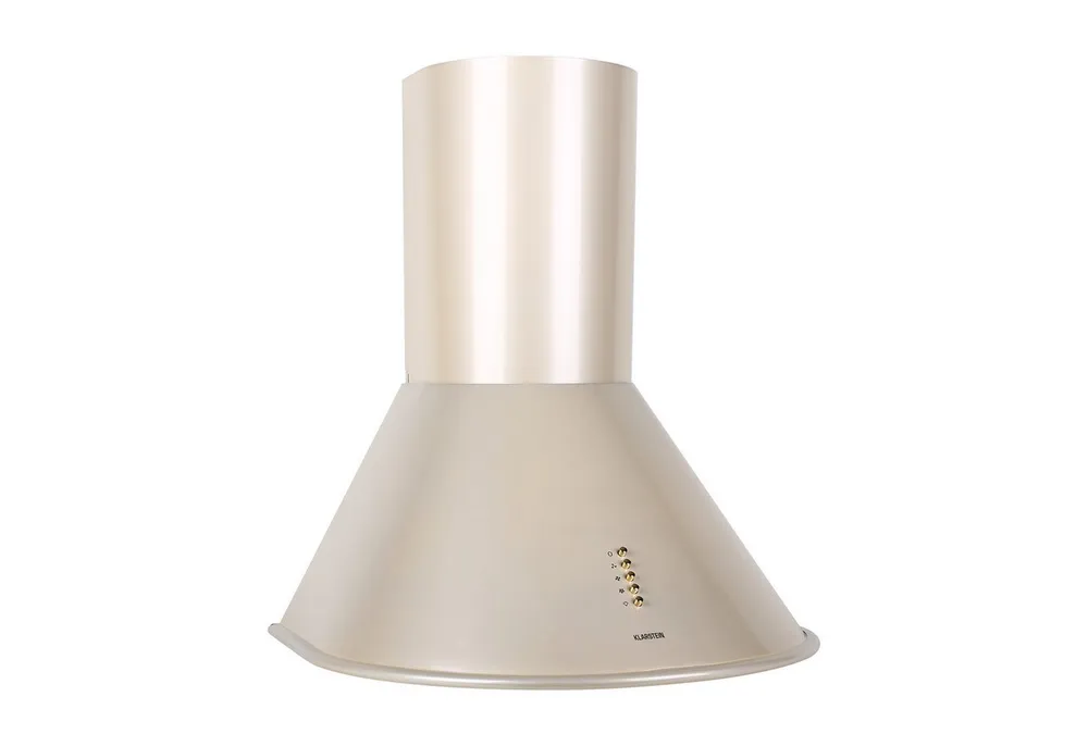Klarstein Deckenhaube Lumio Retro-Dunstabzugshaube 60cm 490 m³/h LED-Leuchten
