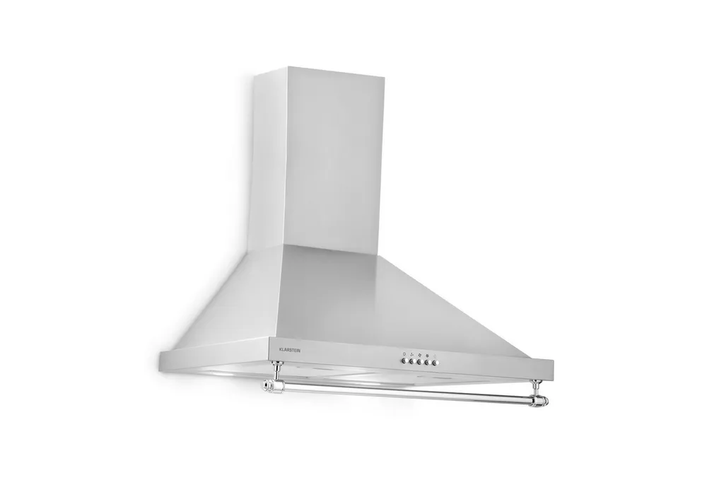 Klarstein Deckenhaube Montblanc 60 Dunstabzugshaube 610m³/h 165W 2x1,5W LED Reling