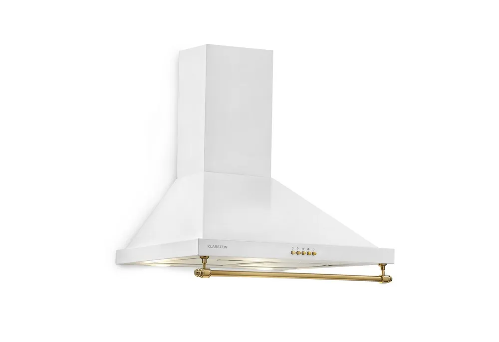 Klarstein Deckenhaube Montblanc 60 Montblanc 60, Dunstabzugshaube 610m³/h 165W 2x1,5W LED Reling