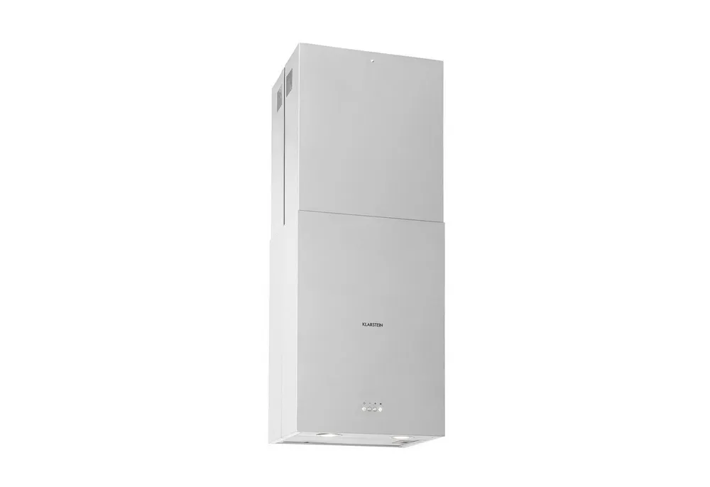 Klarstein Deckenhaube Structura Inselabzugshaube Abluft 624 m³/h max. LED-Licht Edelstahl