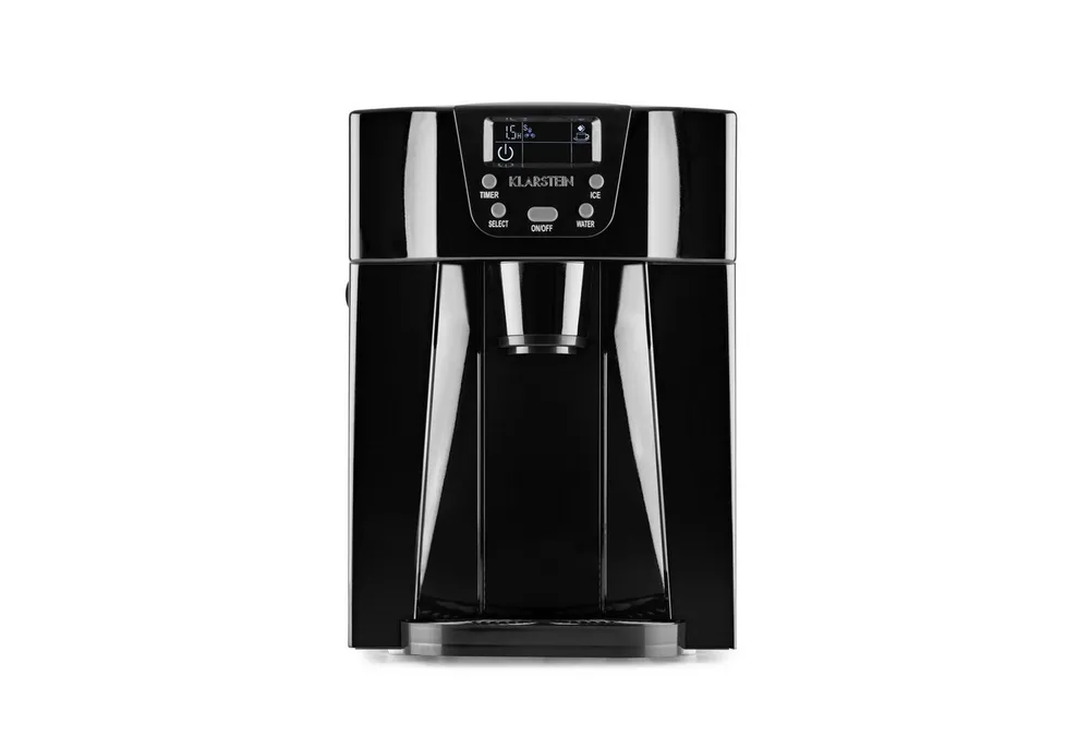 Klarstein Eiswürfelmaschine Ice Volcano 2G Eismaschine 12 kg/24h 2 L Tank LED 6-12 Minuten, Eiswürfelmaschine Eiswürfelbereiter Ice Cube Maker Eiswürfel Automat