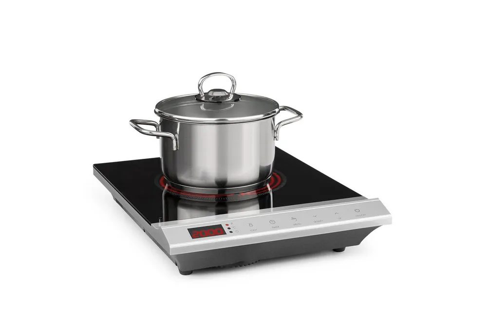 Klarstein Elektro-Kochfeld MisterCook, Kochplatte Infrarot 2000W Abschalttimer