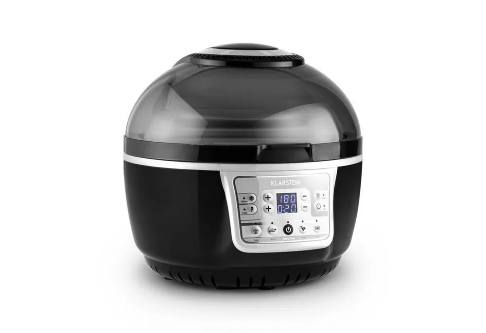 Klarstein Heißluftfritteuse, 1400 W, Air Fryer Fritteuse ohne Öl Heizluftfritteuse Heißluftfritteusen