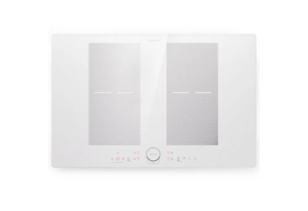 Klarstein Induktions-Kochfeld Delicatessa 77 Flex, Kochfelder Induktion Hob Flex 4 Zonen 7000 W