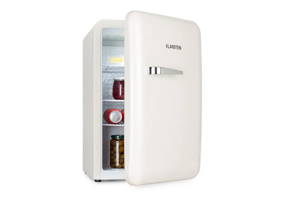 Klarstein Table Top Kühlschrank 10046055, 68 cm hoch, 44 cm breit, Bier Hausbar Getränkekühlschrank Hotel Mini Fridge