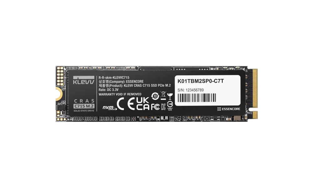 Klevv SSD KLEVV C715 M.2 256GB PCIe Gen3x4 2280 | k256gm2sp0-c7t |