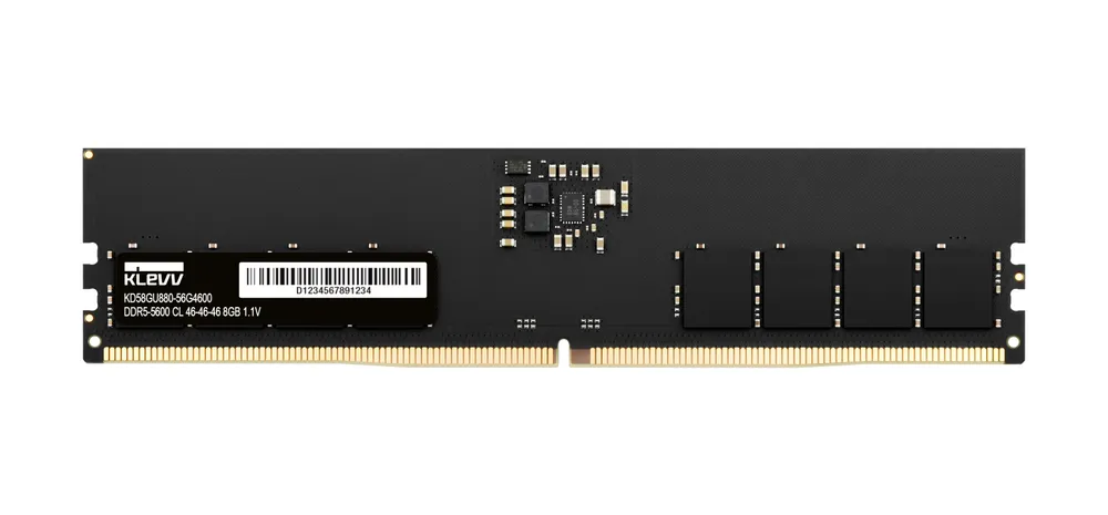 Arbeitsspeicher RAM Klevv U-DIMM 8GB 1x8GB DDR5 5600MHz CL46 288-pin DIMM