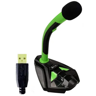 Mikrofon Klim Voice USB kardioid mit Audiofilter und LED