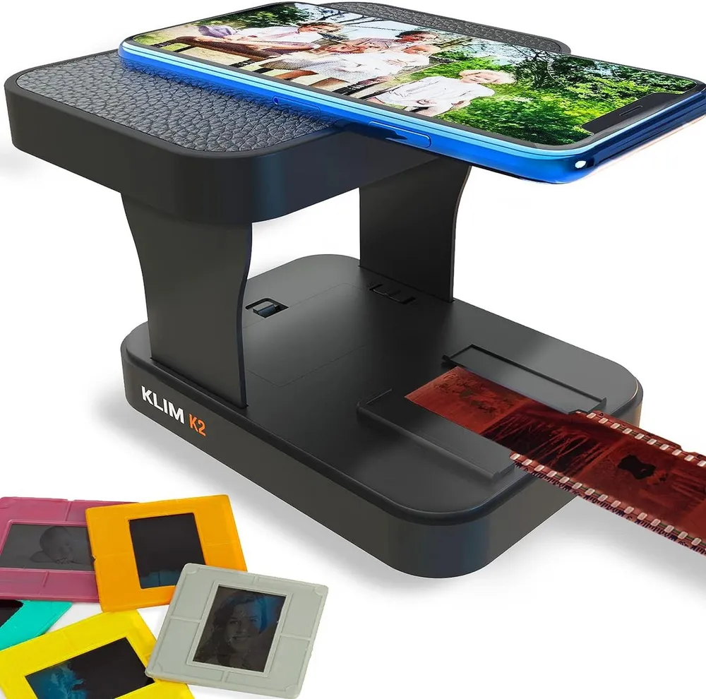 KLIM K2 Dia/Negativ -Scanner, (35mm, Mobiler Film Scanner, Fotoscanner zum digitalisieren)