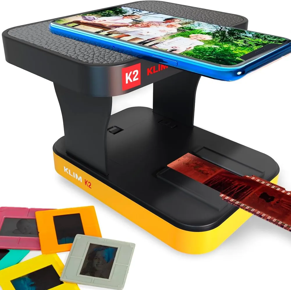 KLIM K2 Dia/Negativ -Scanner, (35mm, Mobiler Film Scanner, Fotoscanner zum digitalisieren)