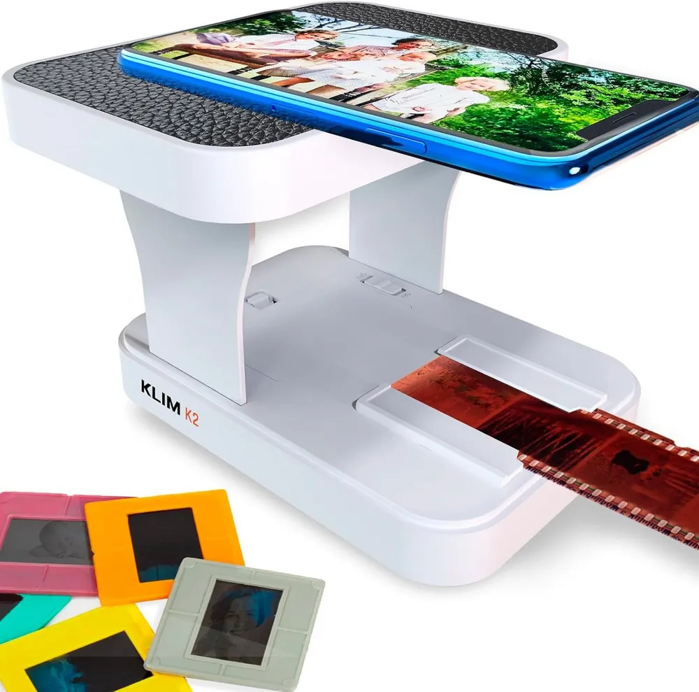 KLIM K2 Dia/Negativ -Scanner, (35mm, Mobiler Film Scanner, Fotoscanner zum digitalisieren)