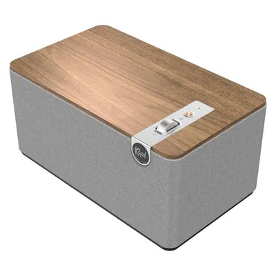 The Three Plus Walnuss Bluetooth-Lautsprecher