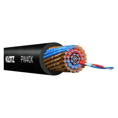 Klotz PW12X.100 PolyWIRE XLPE Studio Multicore