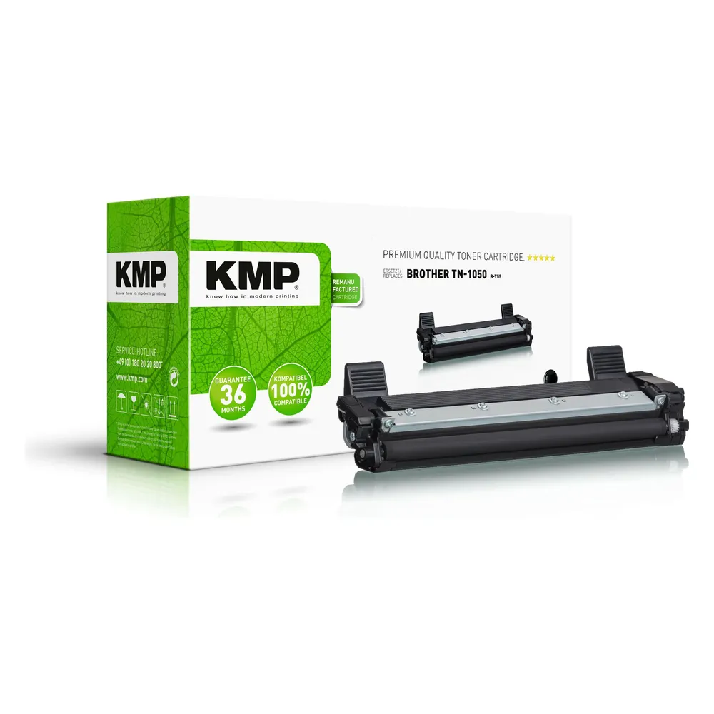 KMP Toner kompatibel für Brother TN-1050, schwarz