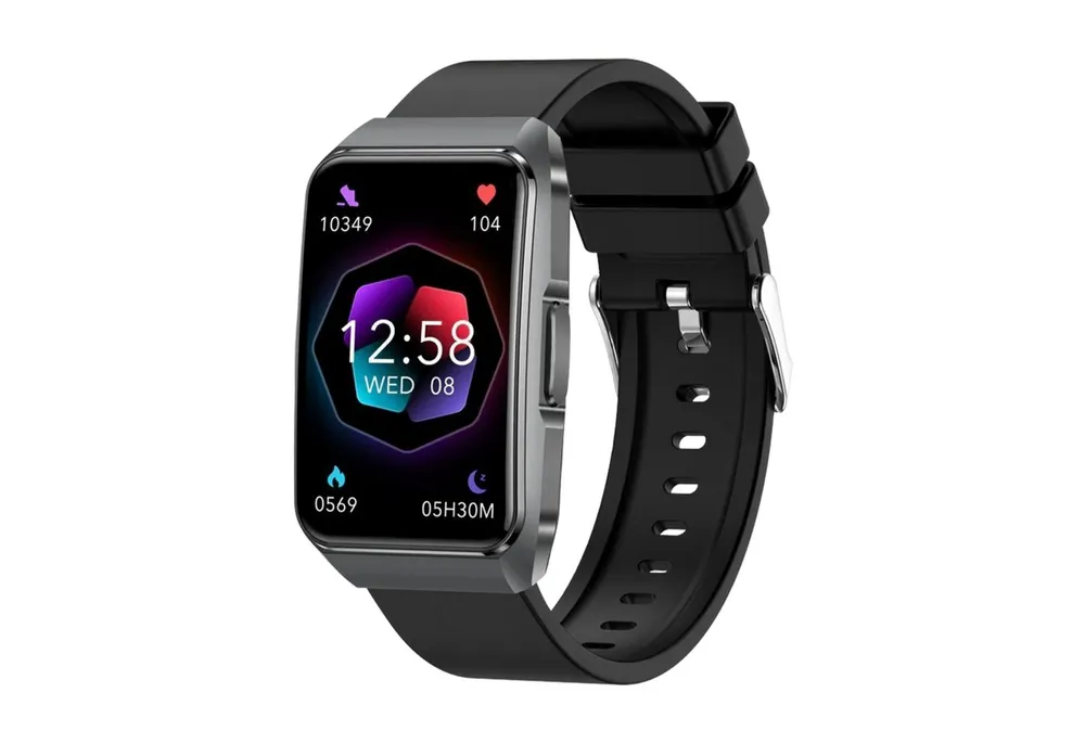 Knauermann Neo 2 Band Gesundheitsuhr mit SOS & Telefonfunktion Smartwatch, Bluetooth