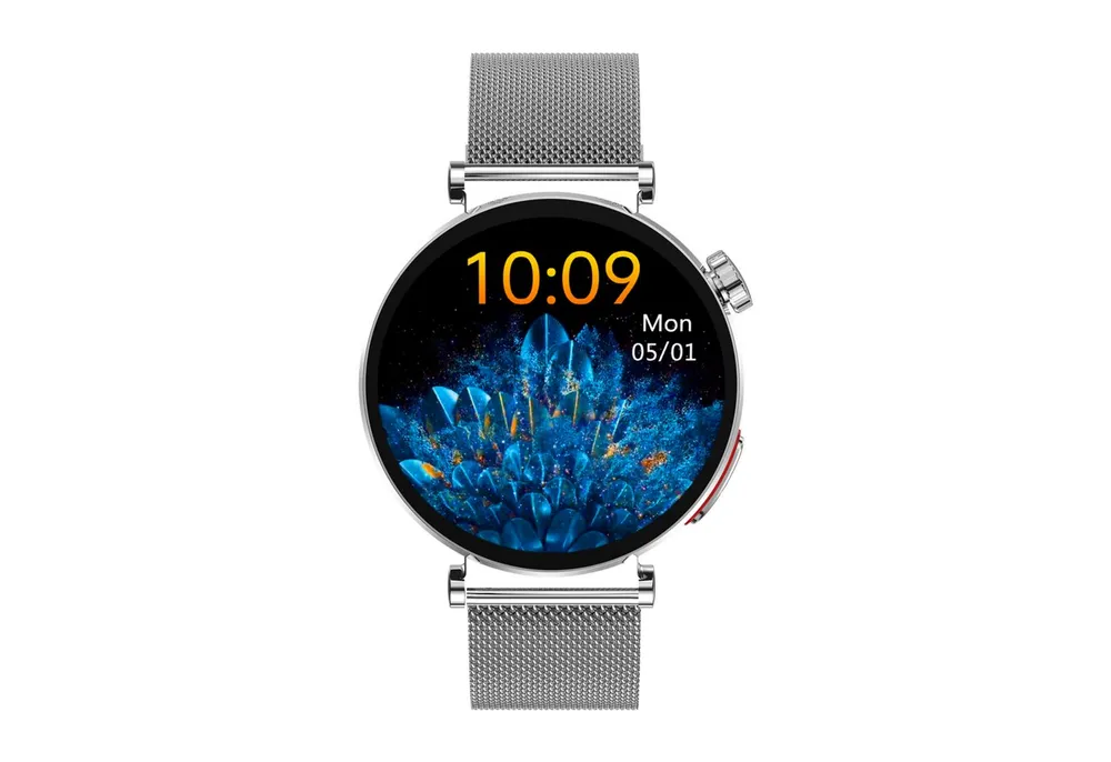 Knauermann Neo 2 Telefon & Notruf EKG Messung Blutdruck Puls Smartwatch, Bluetooth