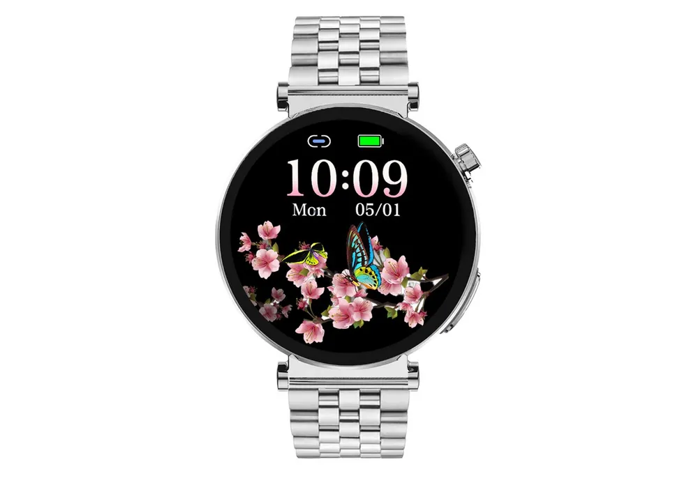 Knauermann Neo 2 Telefon & Notruf EKG-Messung Blutdruck Puls Smartwatch, Bluetooth