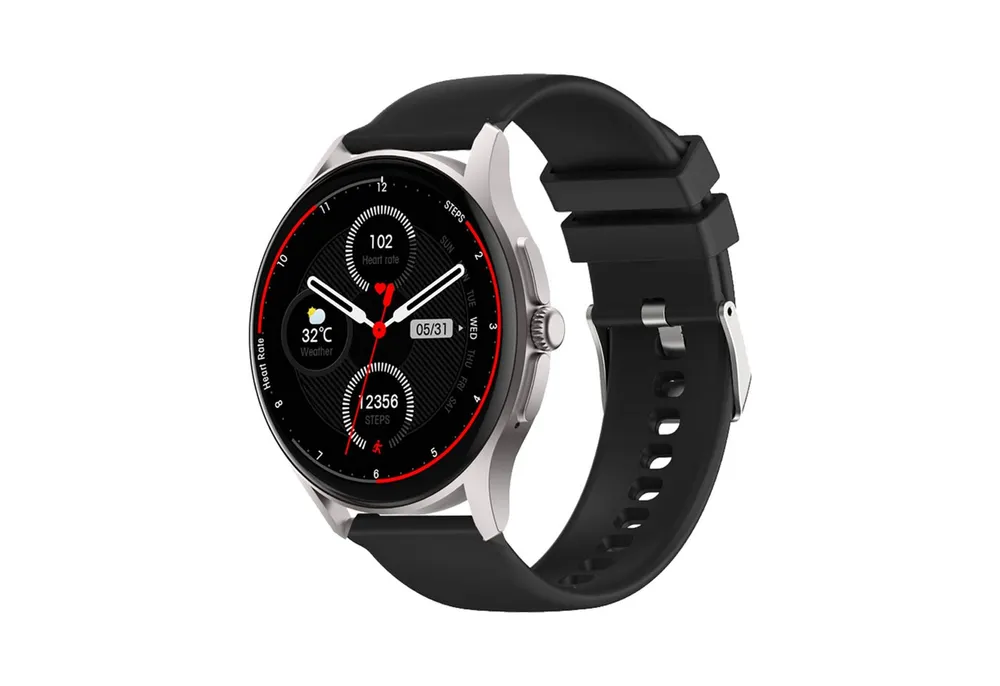 Knauermann Neo Gesundheitsuhr mit Telefonfunktion Sturzerkennung Smartwatch, Bluetooth