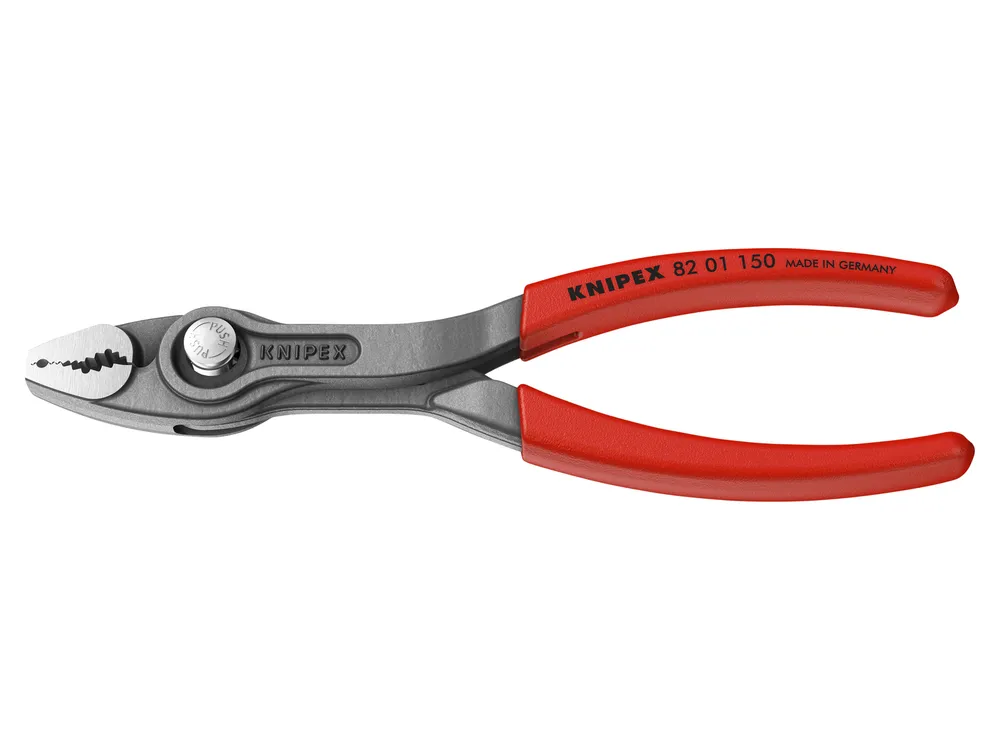 KNIPEX Front- und Seitengreifzange, TwinGrip, 82 01 150, 150 mm