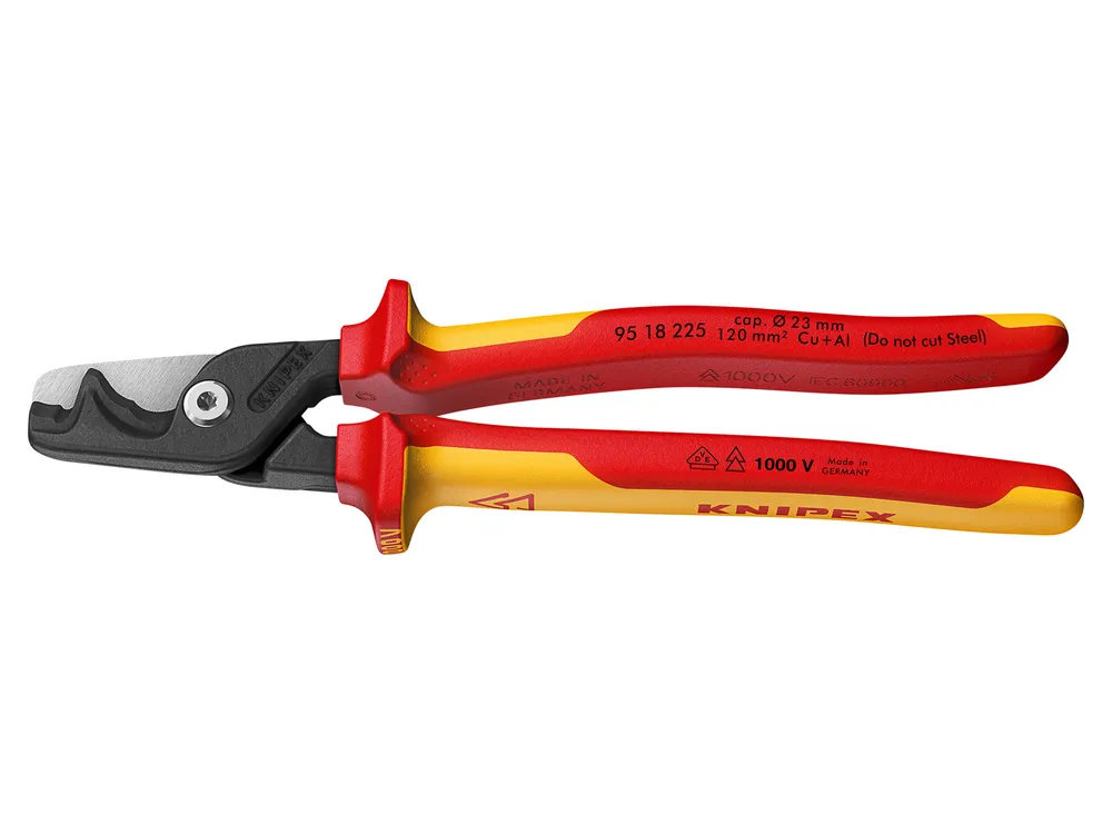 KNIPEX Kabelschere, StepCut XL, 95 18 225, 225 mm