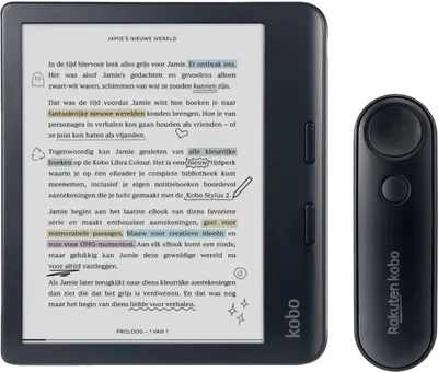 Kobo Libra Colour Schwarz + Remote