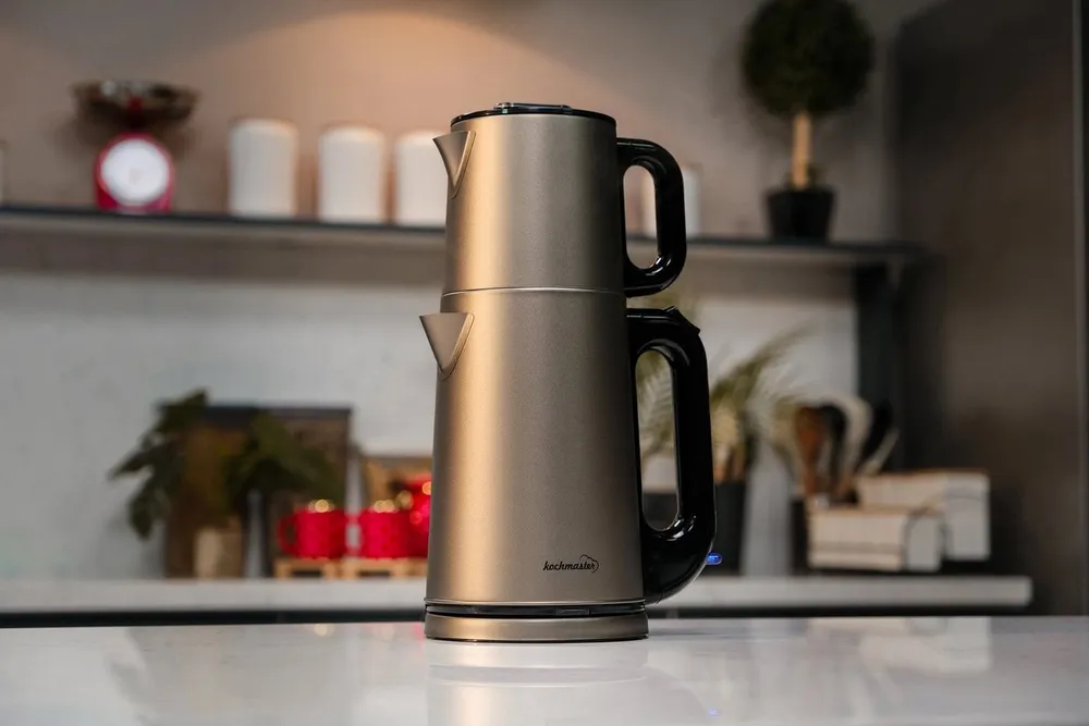 kochmaster Wasserkocher Dem Vakti Gold Edition Teekocher