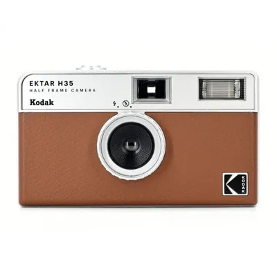 Kodak Ektar H35 35-mm-Analogkamera, Braun