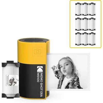 Drucker Tragbar Thermosublimation Bluetooth Kodak Memo Shot ERA MS100 mit Personalisierung